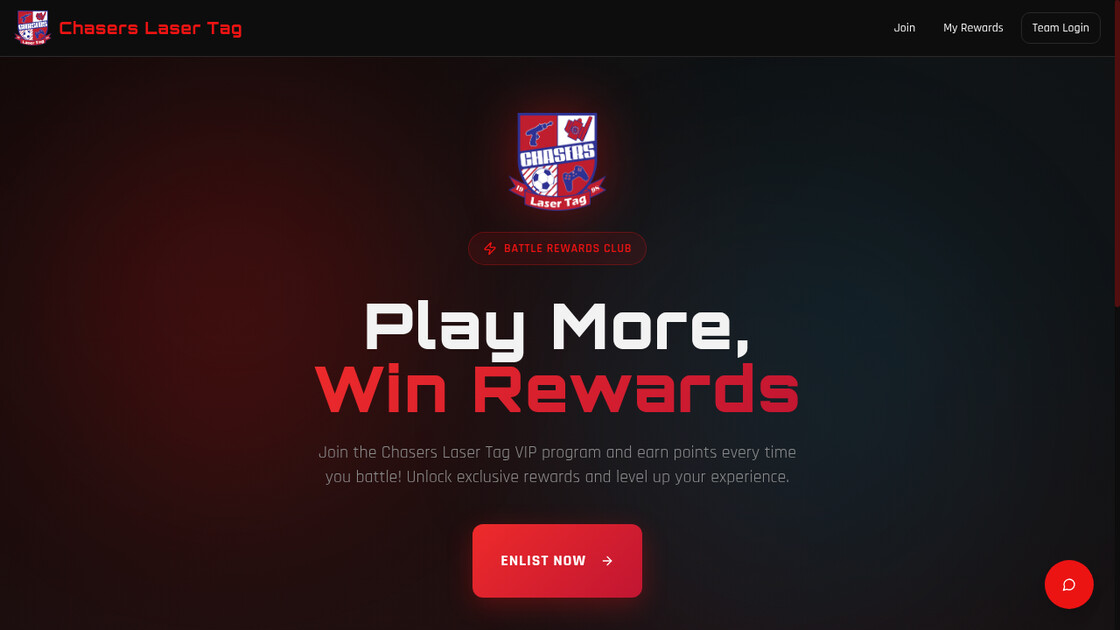 Vip Build Chasers Chasers Laser Tag - VIP Rewards
